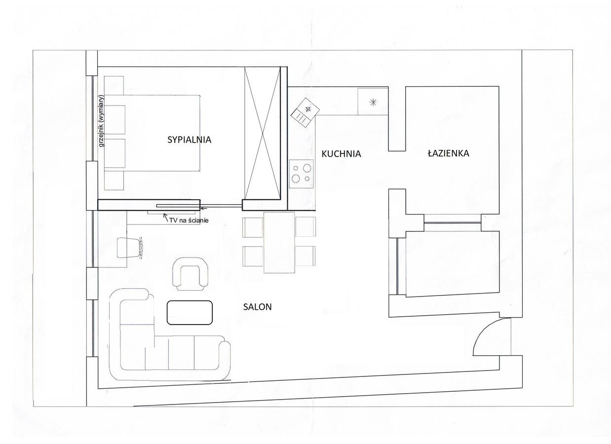 Апартаменты Apartamenty Chopina 4 Рацибуж